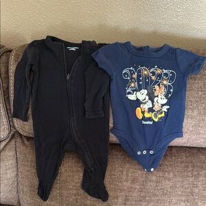 Disney Kids One Piece Set - Black and Blue